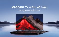 Tivi Xiaomi 43 inch A Pro Google TV QLED 2026 – Bản Quốc Tế