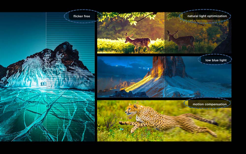 Tivi TCL QLED 4K 98 Inch 98P8K bảo vệ mắt